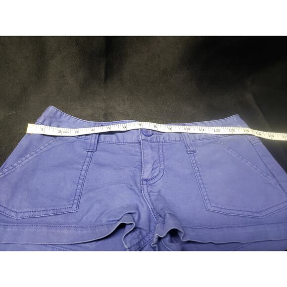 Mossimo Supply Co Blue Cotton Shorty Shorts | Size 1 - Picture 6 of 6